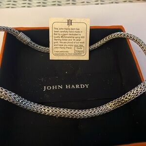 John Hardy Intricate STERLING SILVER NECKLACE.